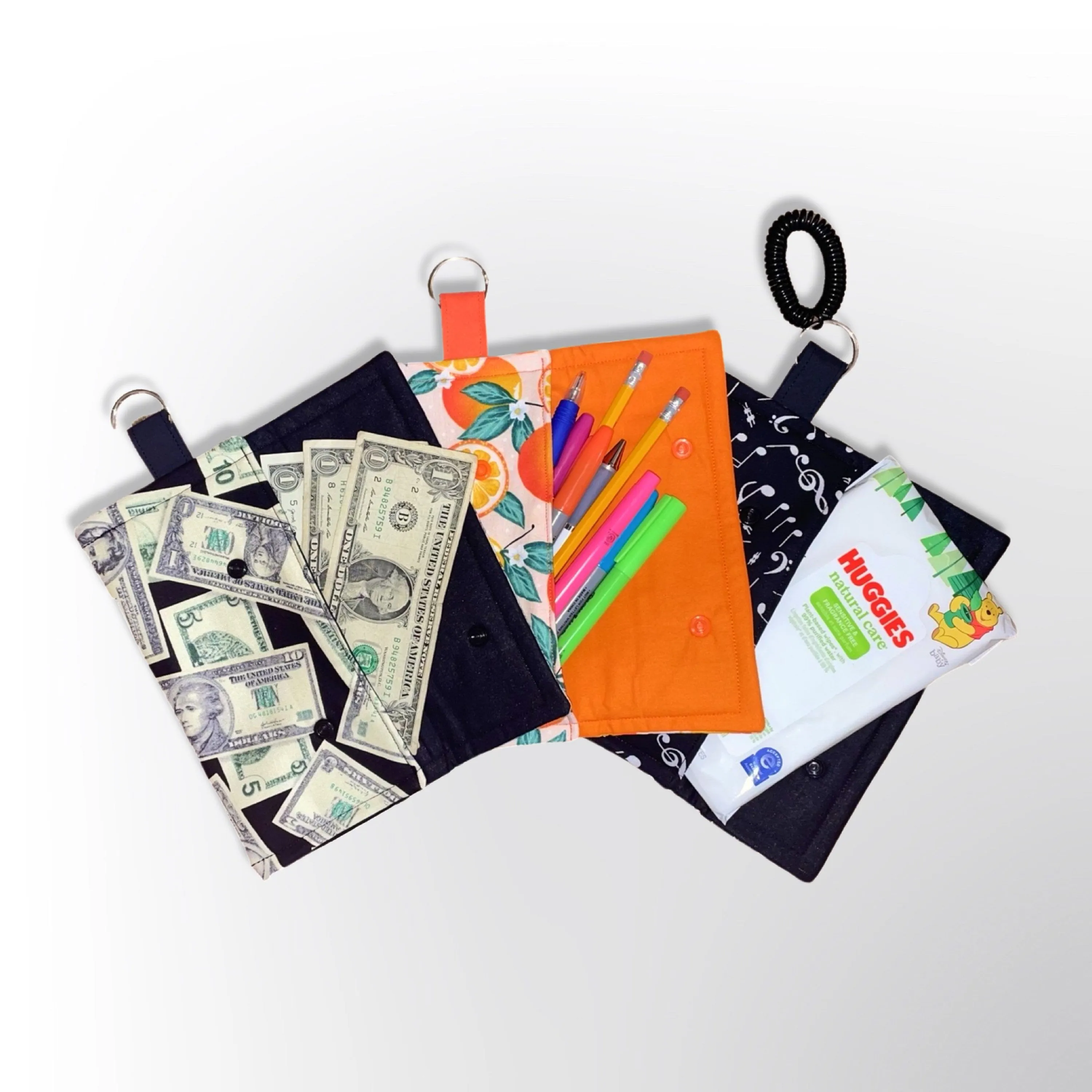 Plaid Quilt Multifunctional Pouch