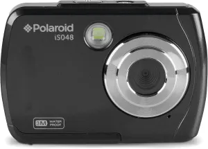 Polaroid IS048 Digital Camera - Small Lightweight Waterproof Instant Sharing 16 MP Digital Portable Handheld Action Camera (Black)