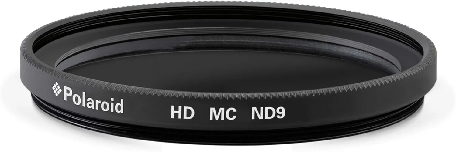 Polaroid Optics 55mm Neutral Density Filter [ND 0.9] Compatible w/ All Popular Camera Lens Models