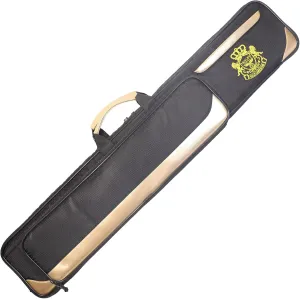 Pool Cue Case, Pool Cue Carrying Case Soft Padded Billiard Stick Bag with Multi-pocket for Butts and Shafts, Pool Stick Case Cue Bag with Straps for Pool Cues & Accessories