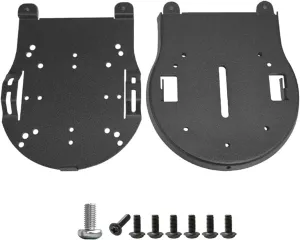 Professional Ceiling Mount for PTZ Cameras - Universal Fixed Ceiling Bracket with Secure Locking, Compatible with 95% PTZ Camera, Low-Profile Design for Conference Room/Church/Studio (Black)