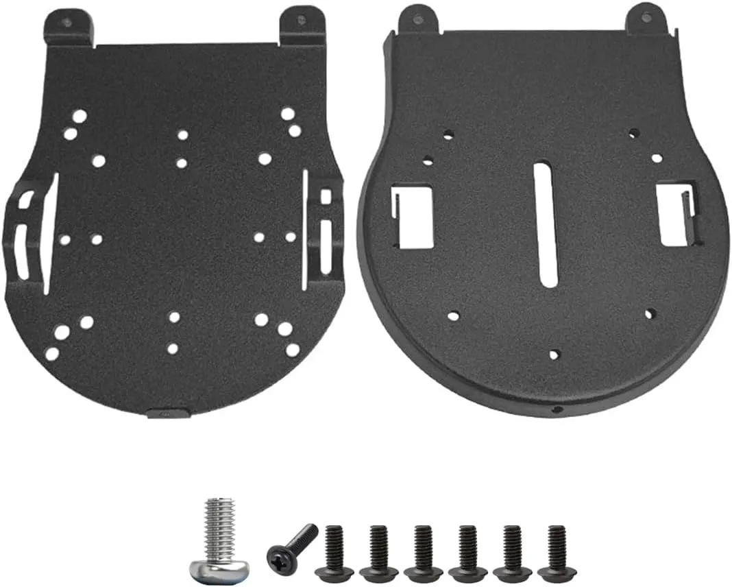 Professional Ceiling Mount for PTZ Cameras - Universal Fixed Ceiling Bracket with Secure Locking, Compatible with 95% PTZ Camera, Low-Profile Design for Conference Room/Church/Studio (Black)