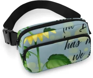 Psalm This Is The Day The Lord Has Made Bible Verse Fashionable Waist Bag, Men's And Women's Crossbody Bag, Travel And Leisure Bag