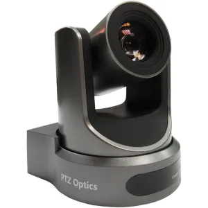 PTZOptics 20X-NDI Broadcast and Conference Camera (Gray)