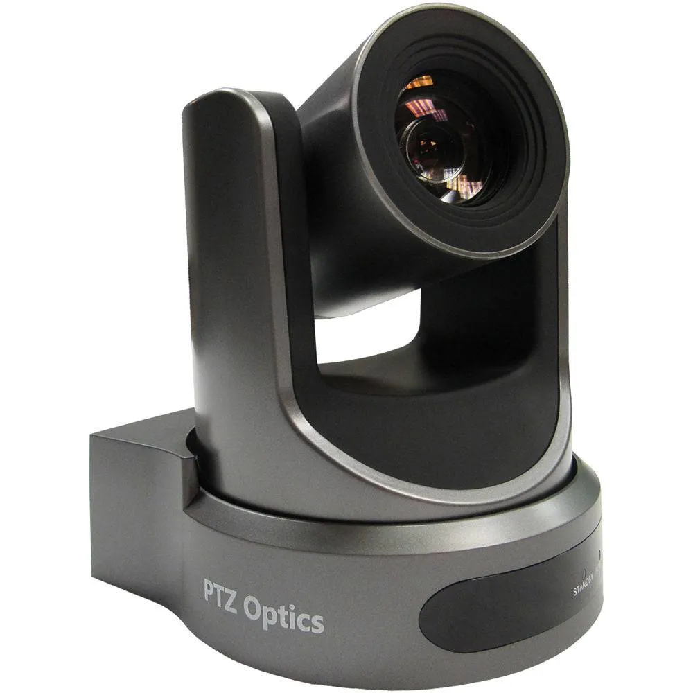 PTZOptics 20x-USB Gen2 Live Streaming PTZ Camera (Gray)