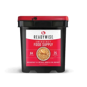 Readywise 84 Serving Grab and Go Bucket
