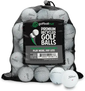 Recycled Golf Balls for Titleist Pro V1x - Premium Performance Used Golf Balls Bulk 4A Near Mint Condition – Includes Mesh Bag - (24-48)-Pack