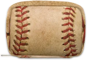 Retro Baseball Travel Toiletry Bag for Boys Men, Waterproof Shaving Bag with Large Capacity for Travel,Sports,Shower, Cute Small Baseball Dopp Kit for Women