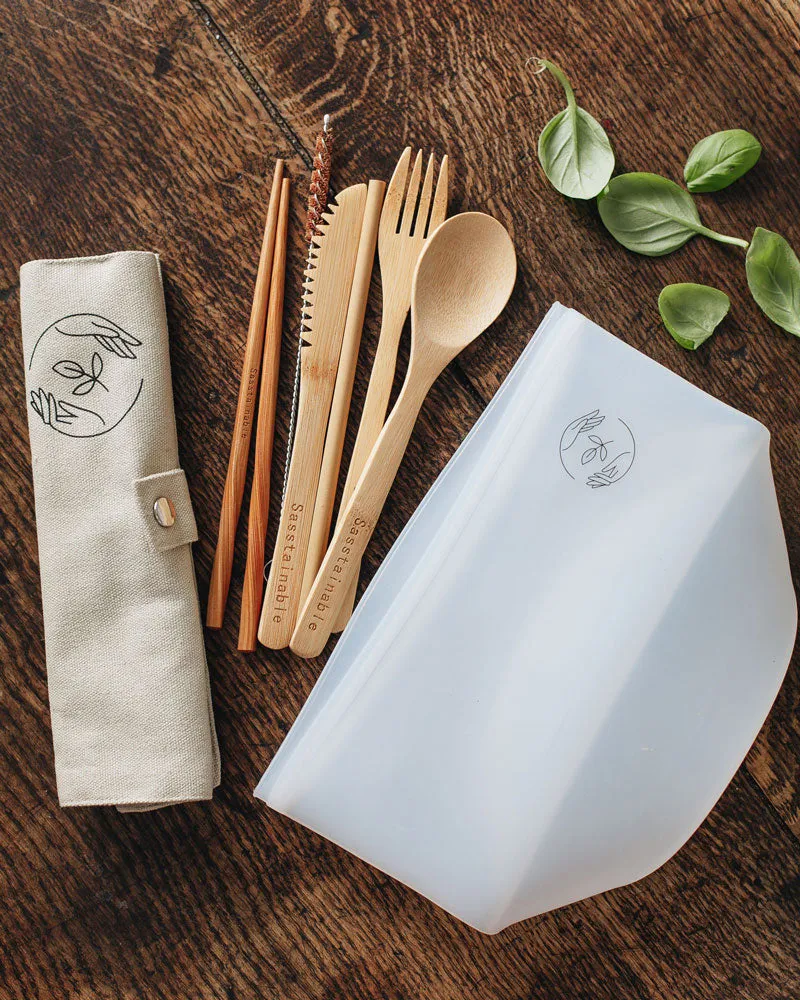Reusable Snack Set - Natural