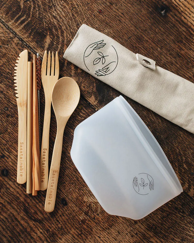 Reusable Snack Set - Natural