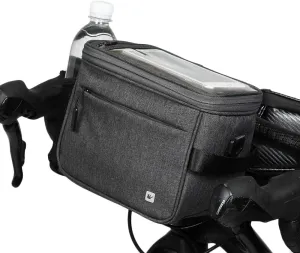Rhinowalk Bike Basket,Lunch Box Insulated Bike Handlebar Bag Bike Front Bag Camera Bag Handbag Phone Bag with Touch Screen Shoulder Strap Professional Cycling Accessories