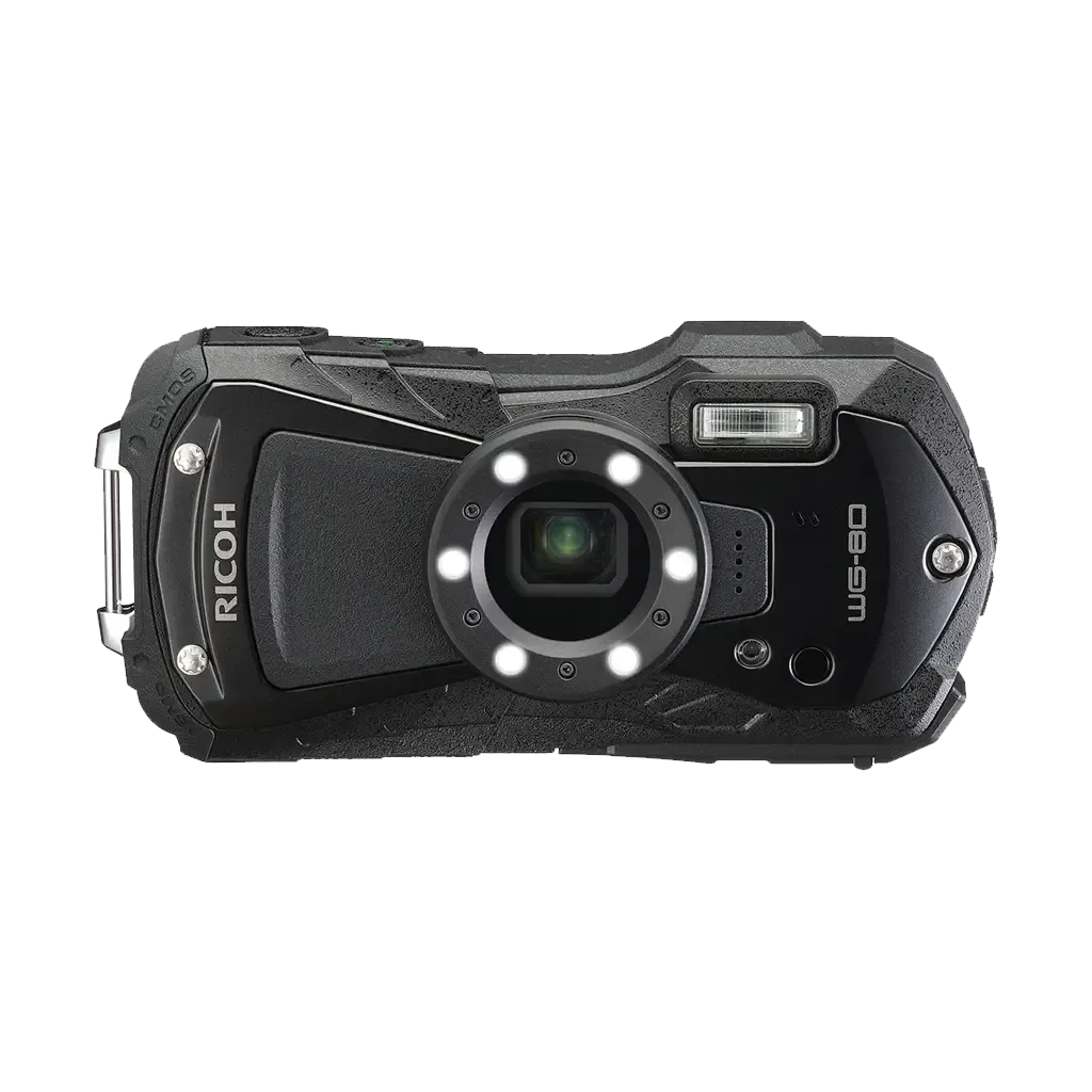Ricoh WG-80 Digital Camera (Black)