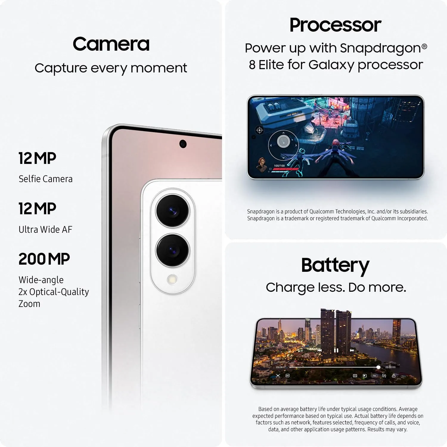 SAMSUNG Galaxy S25 Edge Phone   Gift Card   Large Storage Upgrade, 512 GB AI Smartphone, Unlocked Android, Night Video, Fast Processor, 2025, US 1 Yr Manufacturer Warranty, Titanium Icyblue