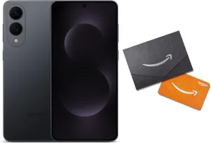 SAMSUNG Galaxy S25 Edge Phone   Gift Card   Large Storage Upgrade, 512 GB AI Smartphone, Unlocked Android, Night Video, Fast Processor, 2025, US 1 Yr Manufacturer Warranty, Titanium JetBlack