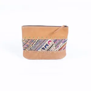 SCOTIA- EMBROIDRED POUCH