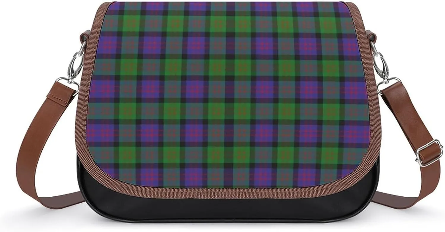 Scottish Clan MacDonald Donald Tartan Plaid Women's Shoulder Bag, Handbag, Crossbody Bag