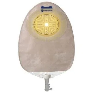 Sensura Xpro Non-Convex Extra-Extended Wear Urostomy Pouch Cut-To-Fit 3/8"- 3", Transparent, Box of 10