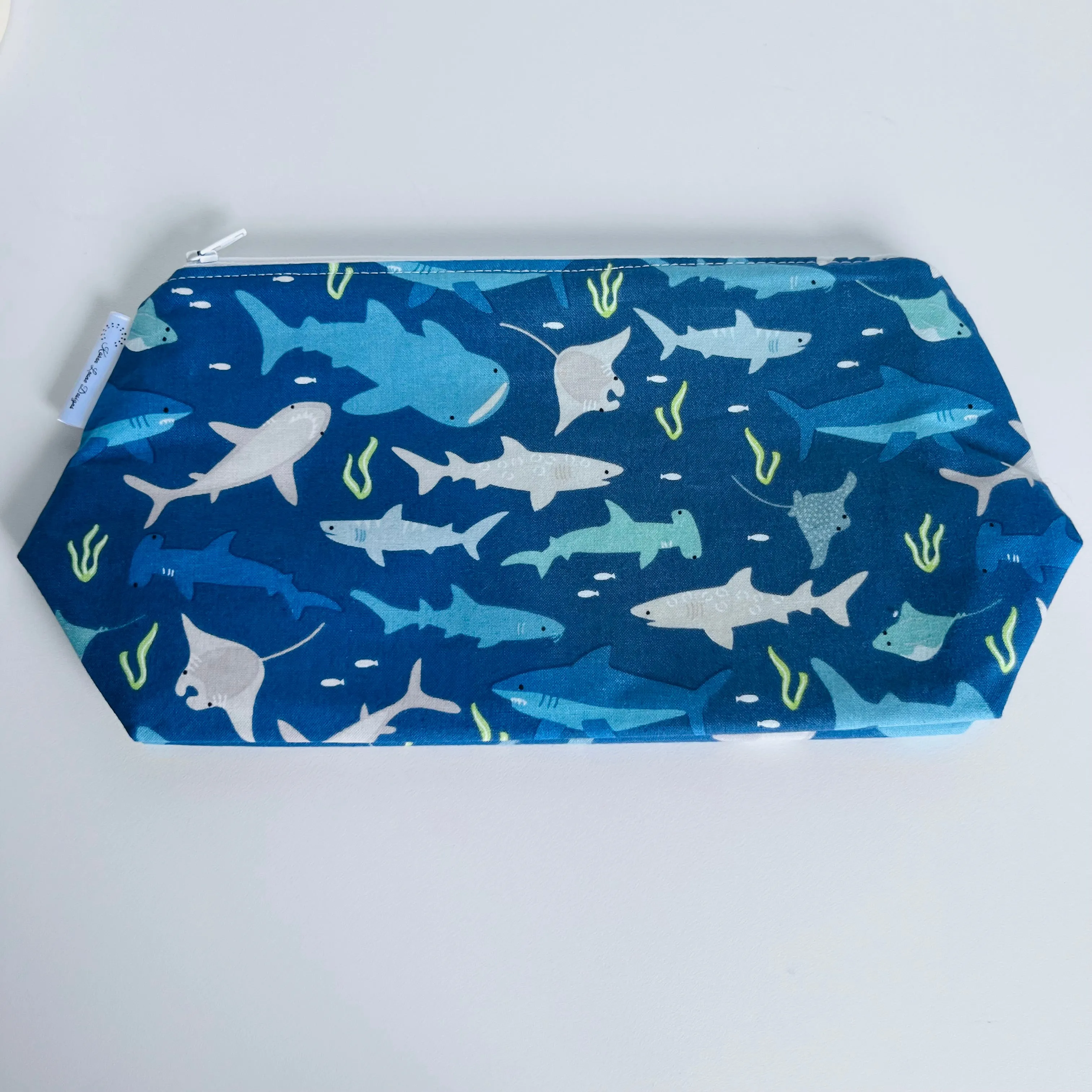 Shark Travel/Cosmetic Bag