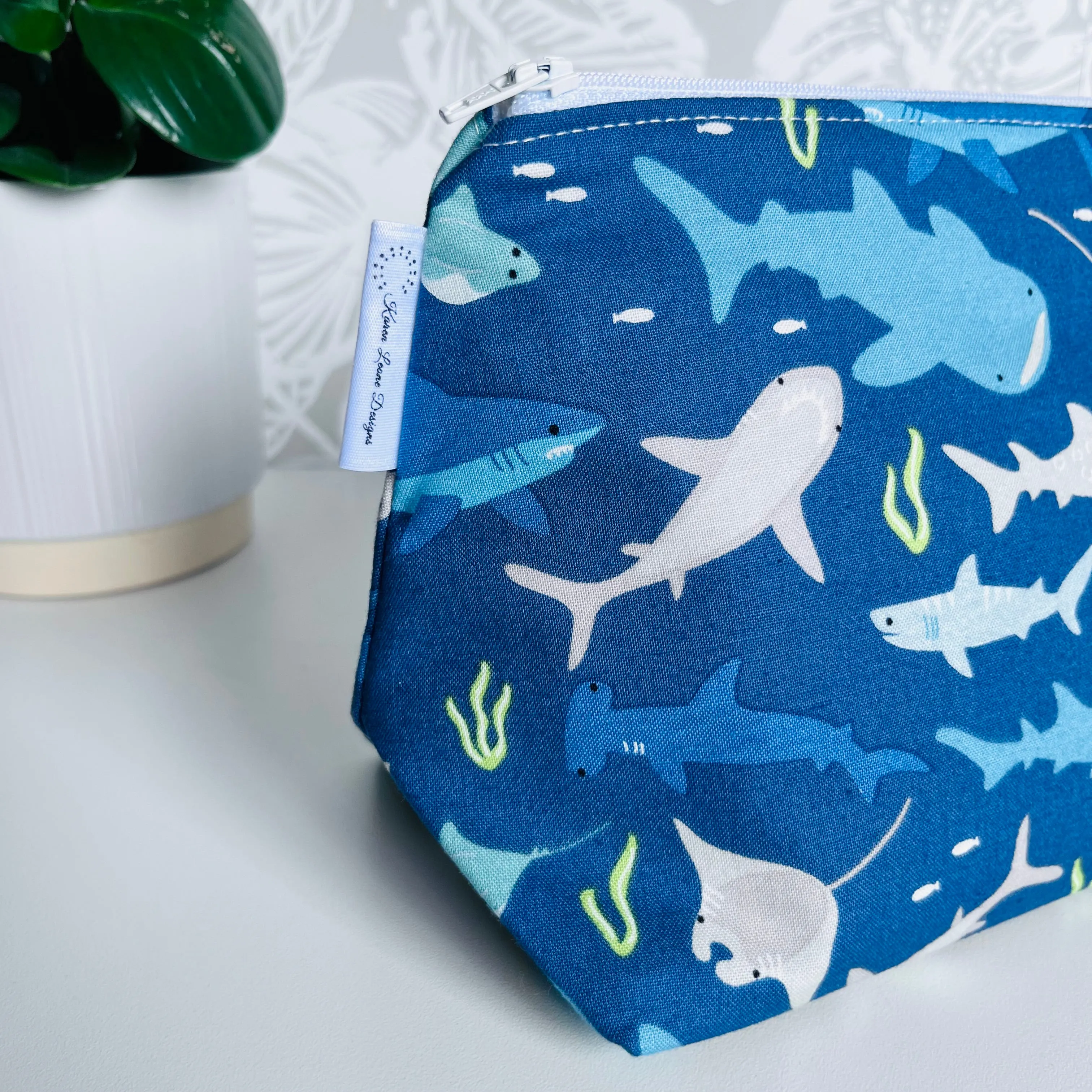 Shark Travel/Cosmetic Bag