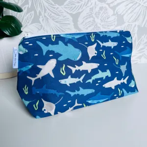 Shark Travel/Cosmetic Bag