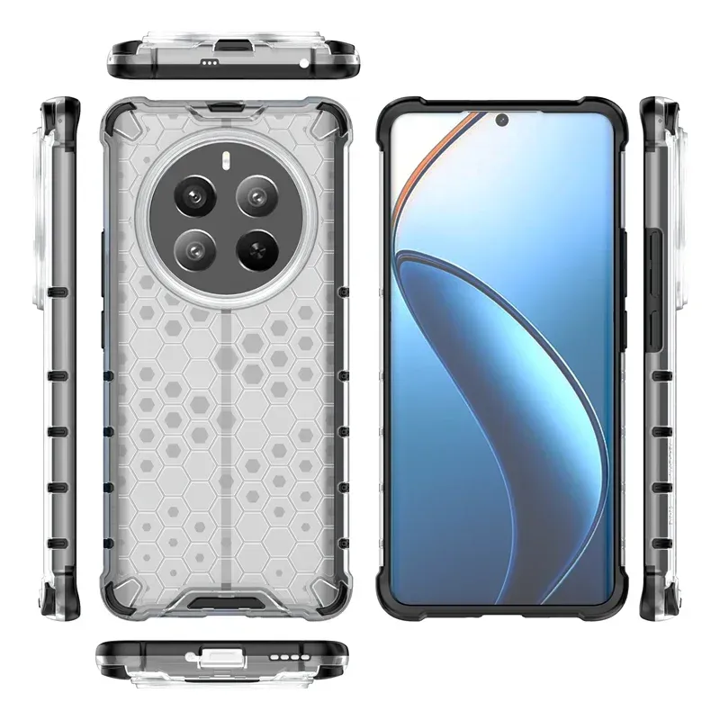 Shockproof Case for Realme 12 Pro 5G, Camera Lens Protector