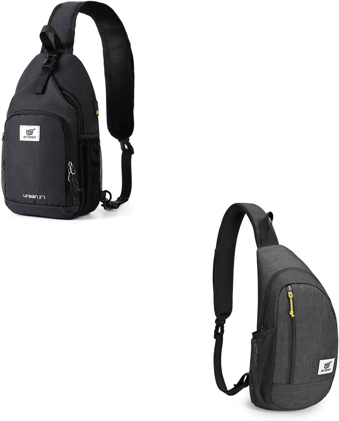 SKYSPER 7L RFID Sling Bag and 9L RFID Crossbody Bag