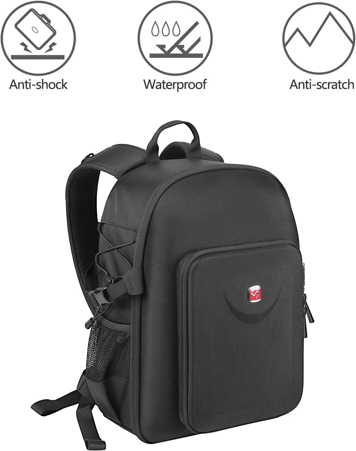Smatree Professional Backpack for DJI Air 3, Waterproof Hard Case for DJI Air 3 Fly More Combo/RC 2 and Accessories