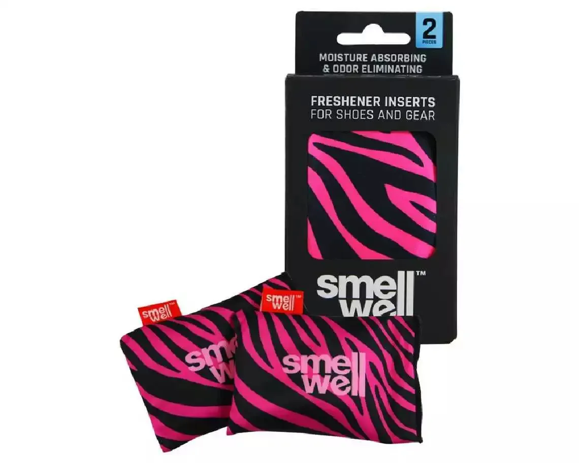 SmellWell Deodorizer, Natural Charcoal Purifying Bag for Shoes & Gym Gear (pair)