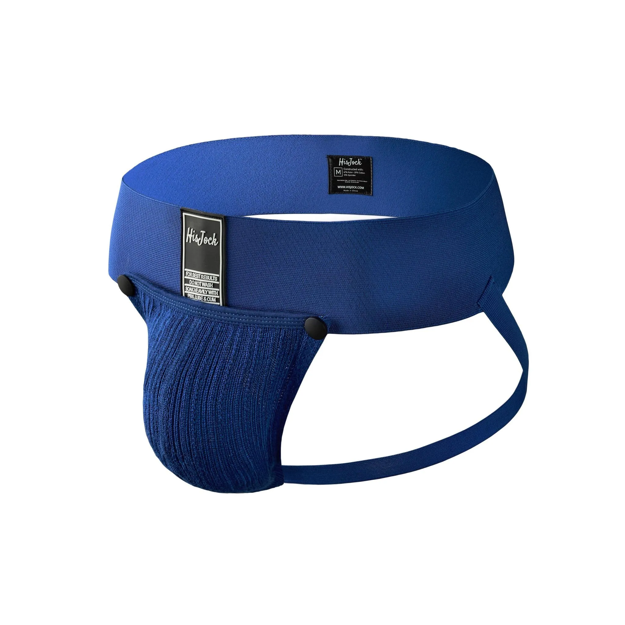 Snap Jockstrap - Blue