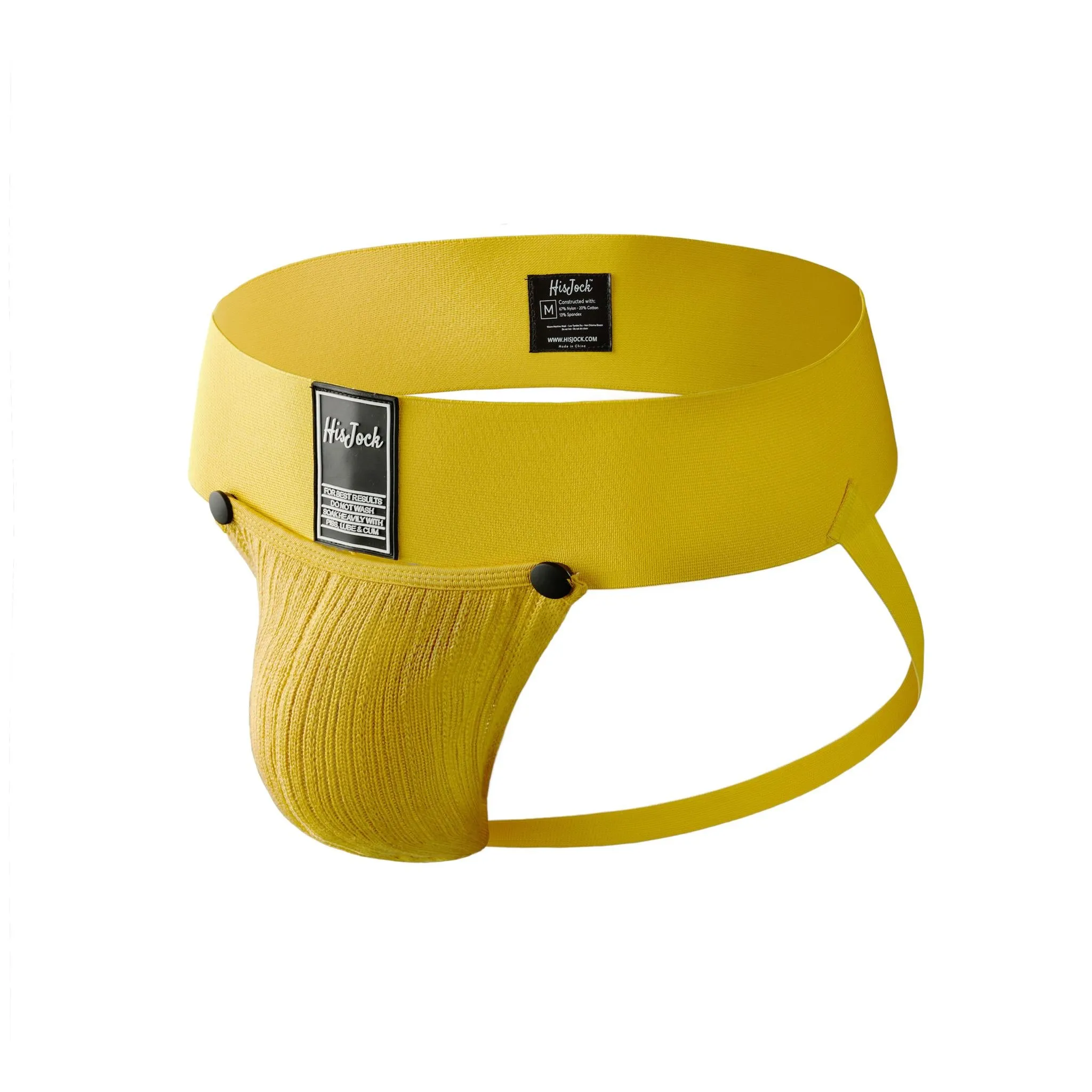 Snap Jockstrap - Yellow