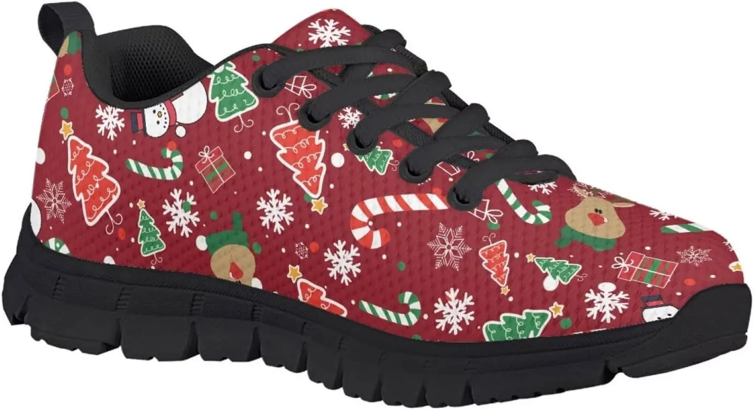 Sneakers Lace-up Lightweight Sport Shoes Casual Running Hiking Shoes for Boys Girls
