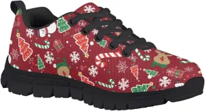 Sneakers Lace-up Lightweight Sport Shoes Casual Running Hiking Shoes for Boys Girls