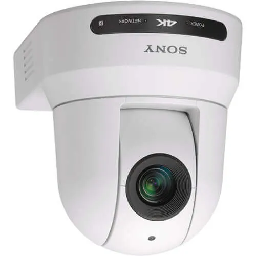 Sony BRC-X400 4K PTZ Camera with HDMI/IP/3G-SDI Output (White)