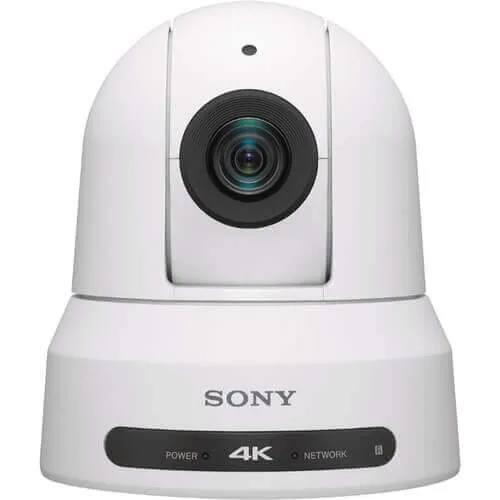 Sony BRC-X400 4K PTZ Camera with HDMI/IP/3G-SDI Output (White)