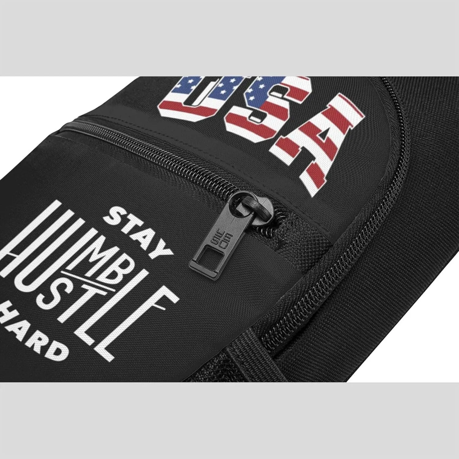 Stay Humble, Hustle Hard,Casual one-shoulder crossbody chest bag, fashionable crossbody chest bag