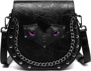 Steampunk Small Crossbody Bag Shoulder Purse Pocuh Cellphone Wallet Satchel Gothic Satchel Bags