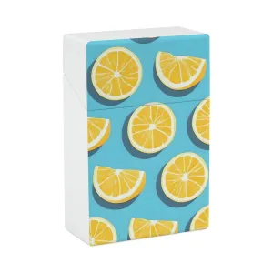 Stylish Cigarette Case Lemon Wedges Cigarette Box Extra Slim Cigarette Case