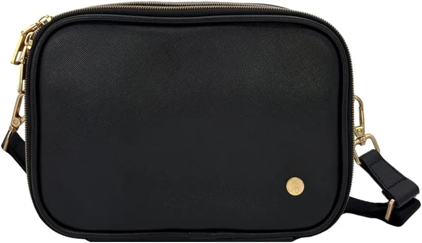 Sugar Medical Essential Medical Supply Purse – Stylish Vegan Leather Bag with Medication Organizer for Diabetes, Asthma, Allergies, Autoimmune & Chronic Conditions