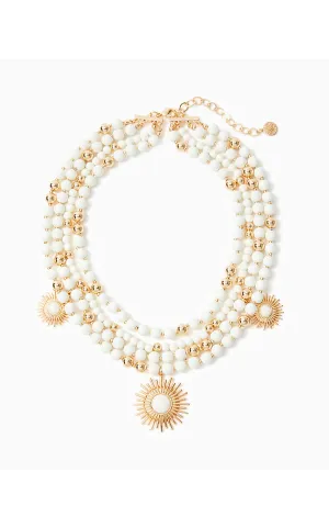 SUNSHINE JUNGLE NECKLACE | COCONUT