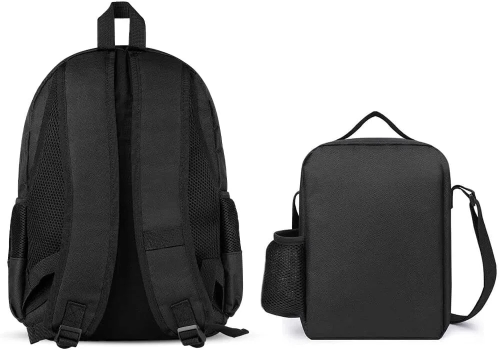 Supdreamc Picnic Bicycle Backpack Sets Daypack 3 Pcs Anti-Theft Multipurpose Backpack Sets Big Capacity Shoulder Bag, Vintage Afro American Black Woman Tribal Art