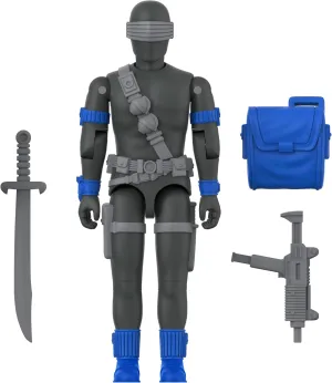 Super7 Reaction  G.I. Joe Snake Eyes (Comic) - 3.75" G.I. Joe Action Figure with Accessories Classic Cartoon Collectibles and Retro Toys
