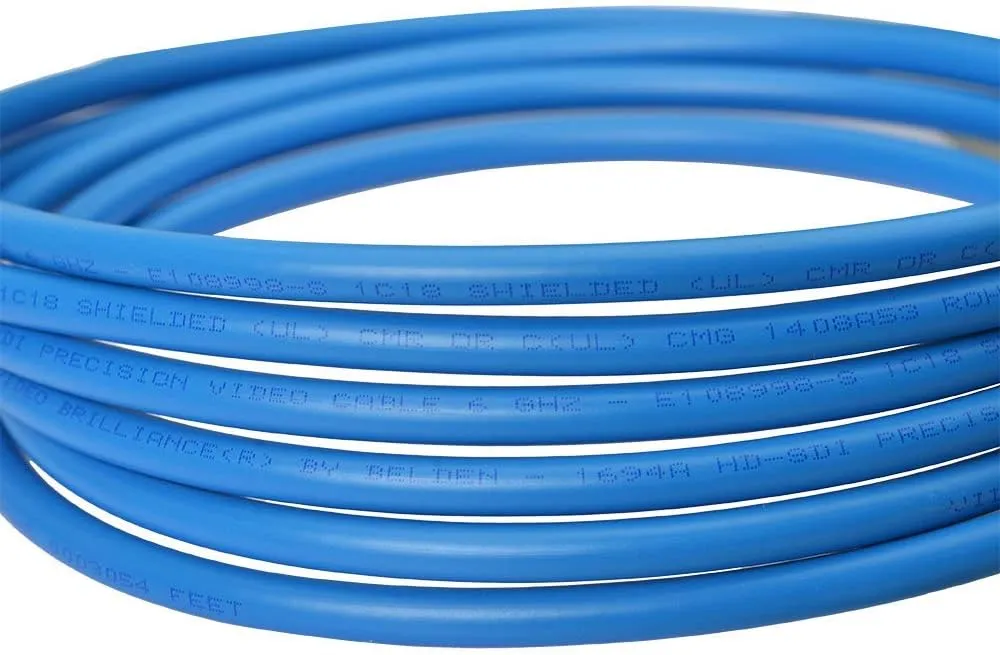 Superbat SDI Cable BNC Cable 3G/6G/12G HD-SDI Cable (Belden 1694A，2ft Supports HD-SDI/3G-SDI/4K/8K Camera SDI Video Cable Precision Video Cable (2Pcs)