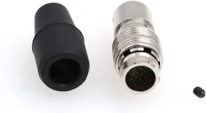 SZRMCC HR25A-9P-20P Hirose 20 Pin Male Push Pull Self Locking Connector Plug for Canon CN-E 18-80 70-200mm Fujinon Cabrio Servo Lens