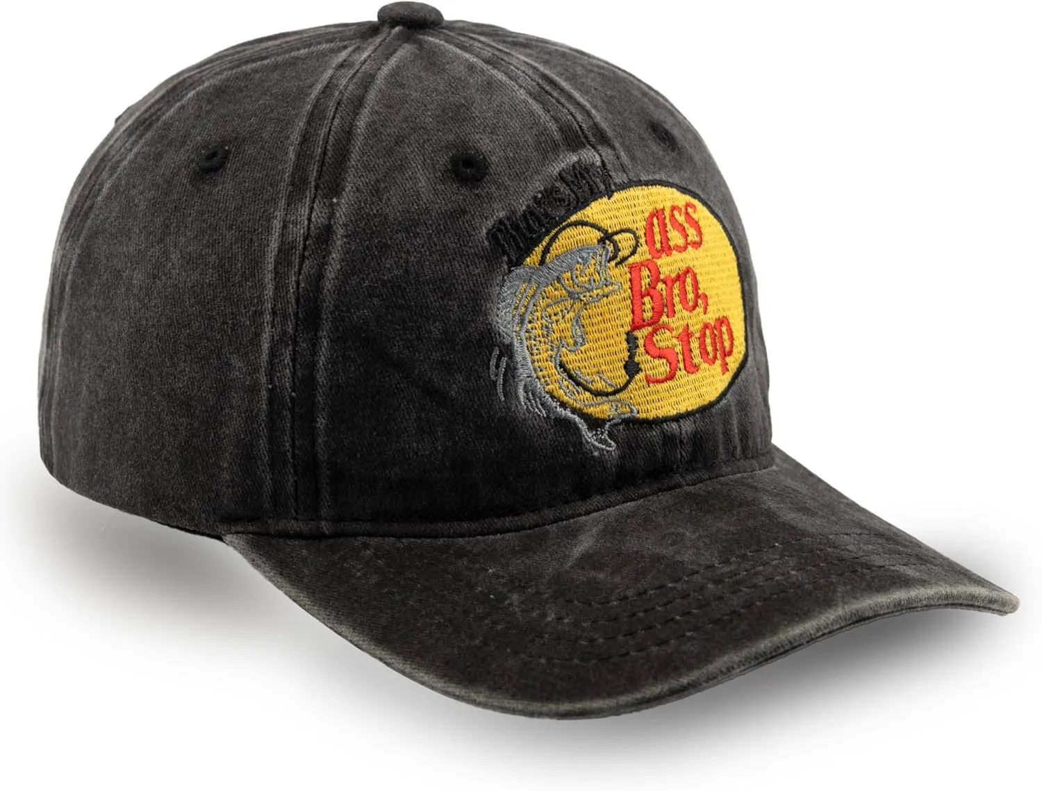 That's My Ass Bro,Stop Trucker Cap Embroidery Fishing Foam Mesh Hat - Funny Naughty Snapback Truck Hat Baseball Cap