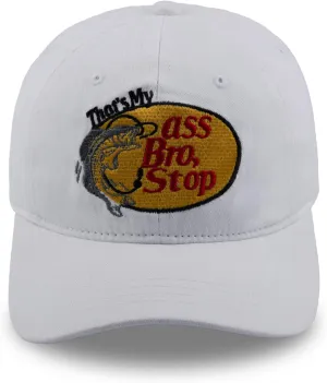 That's My Ass Bro,Stop Trucker Cap Embroidery Fishing Foam Mesh Hat - Funny Naughty Snapback Truck Hat Baseball Cap