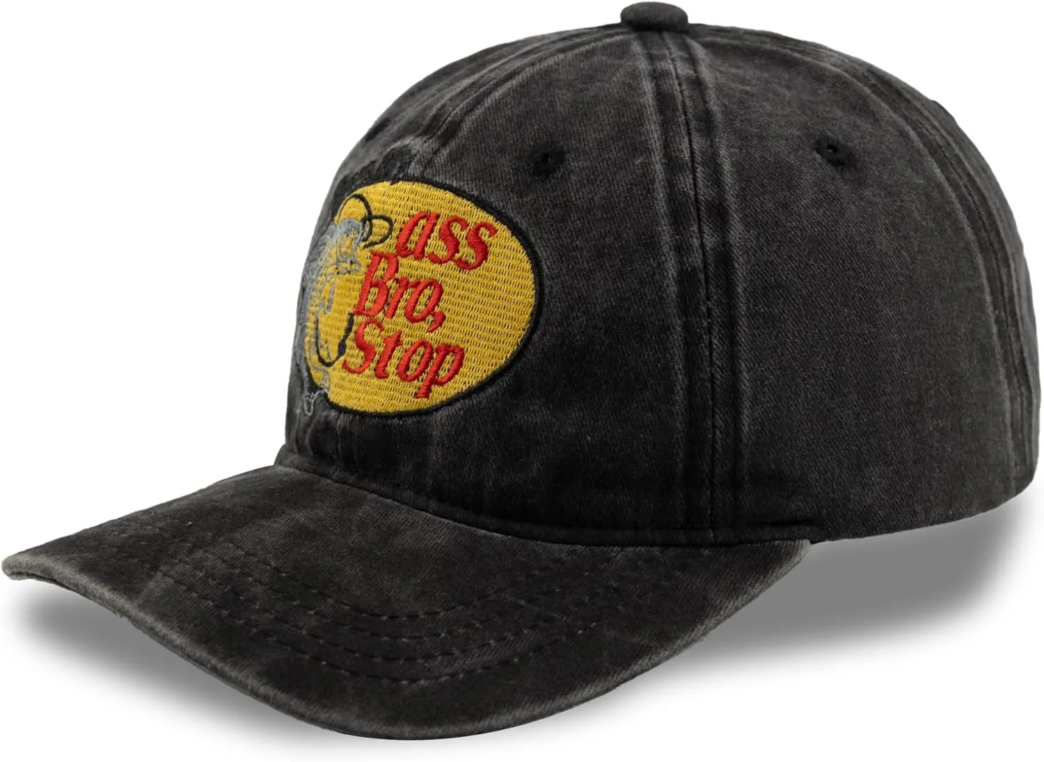 That's My Ass Bro,Stop Trucker Cap Embroidery Fishing Foam Mesh Hat - Funny Naughty Snapback Truck Hat Baseball Cap