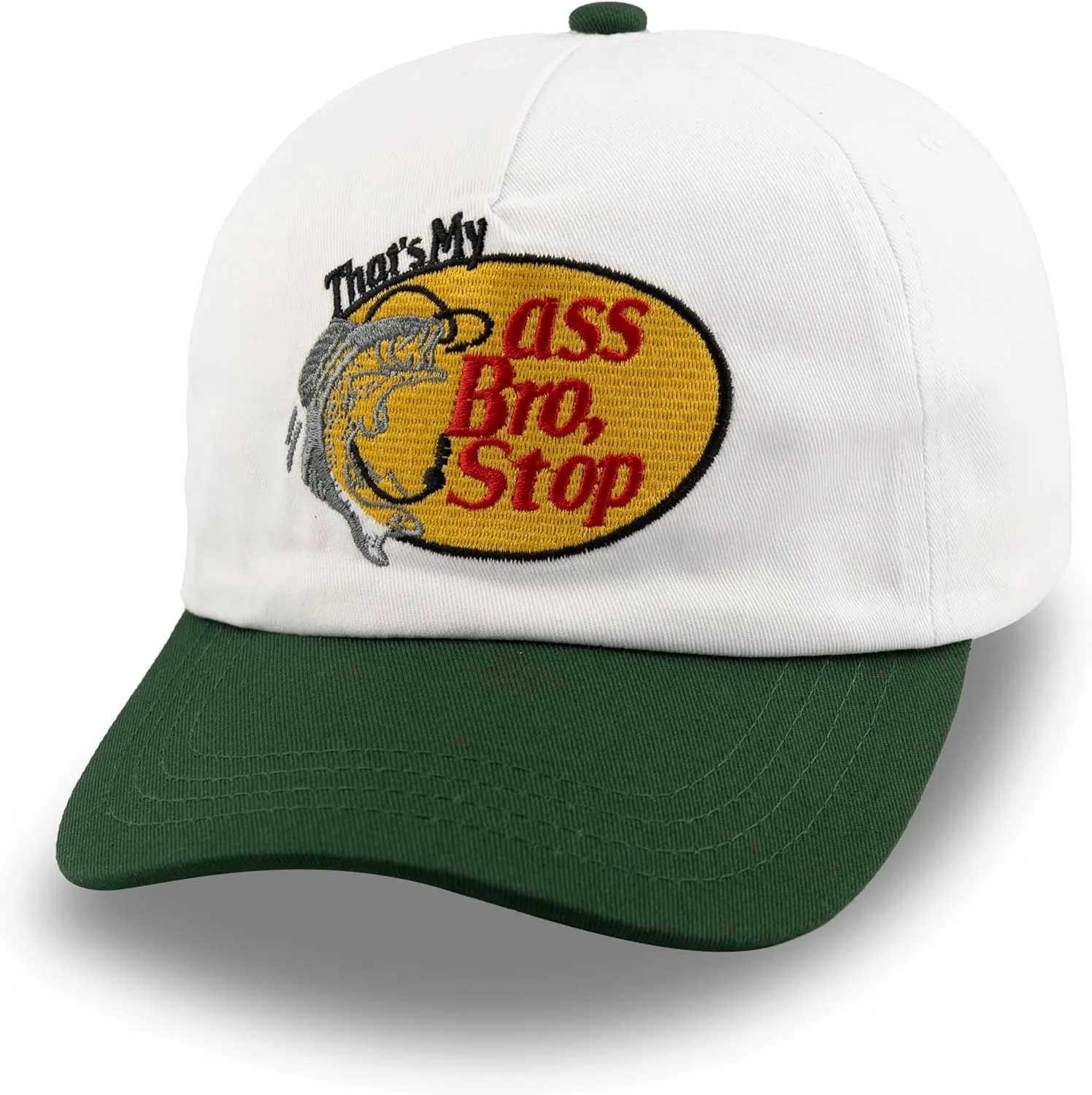 That's My Ass Bro,Stop Trucker Cap Embroidery Fishing Foam Mesh Hat - Funny Naughty Snapback Truck Hat Baseball Cap