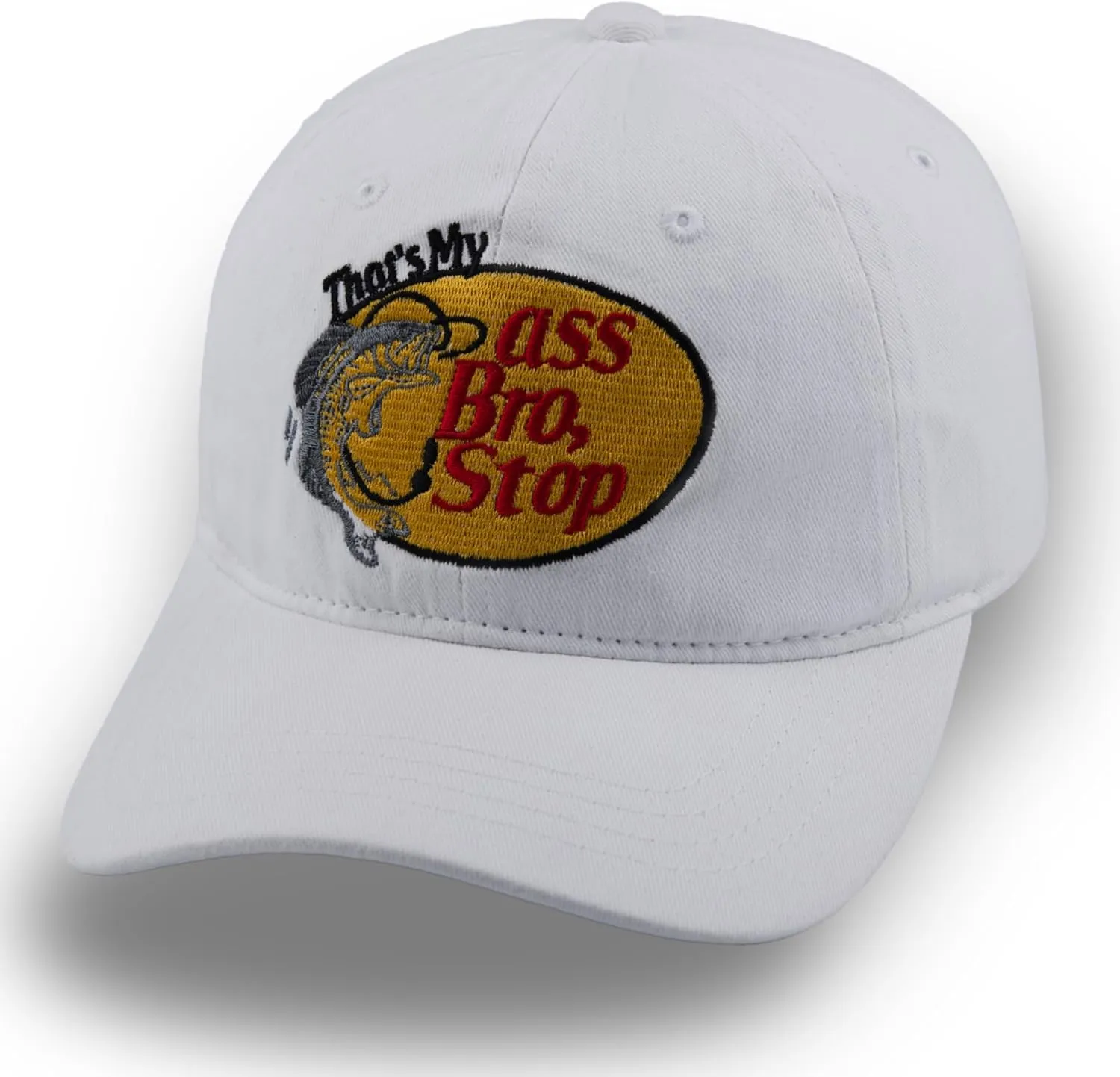 That's My Ass Bro,Stop Trucker Cap Embroidery Fishing Foam Mesh Hat - Funny Naughty Snapback Truck Hat Baseball Cap