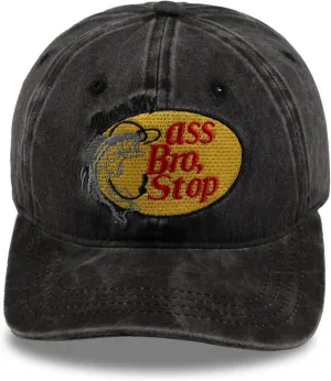 That's My Ass Bro,Stop Trucker Cap Embroidery Fishing Foam Mesh Hat - Funny Naughty Snapback Truck Hat Baseball Cap