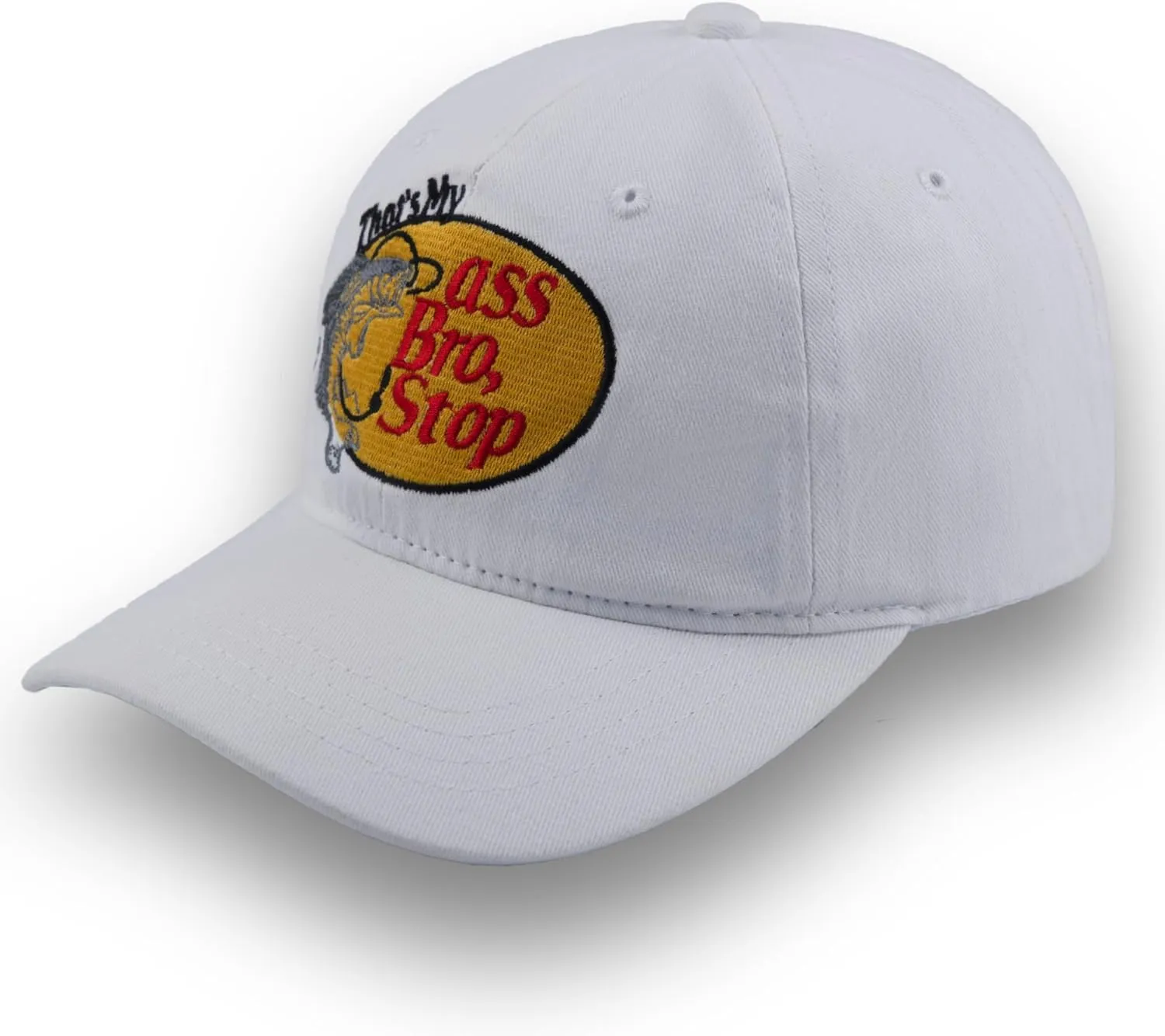 That's My Ass Bro,Stop Trucker Cap Embroidery Fishing Foam Mesh Hat - Funny Naughty Snapback Truck Hat Baseball Cap